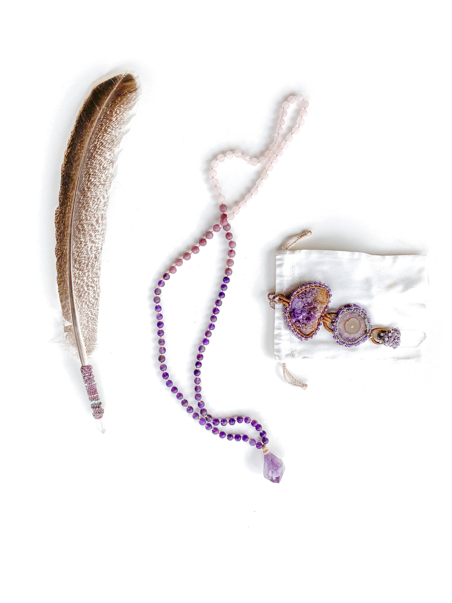 Amethyst 108 Meditation Mala