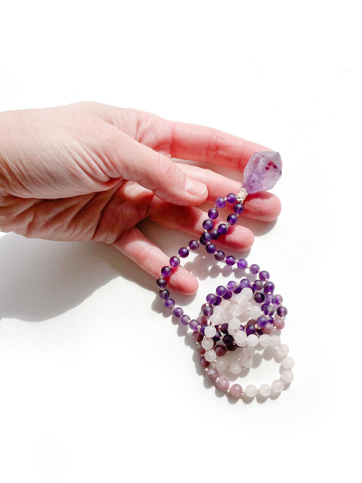 Amethyst 108 Meditation Mala