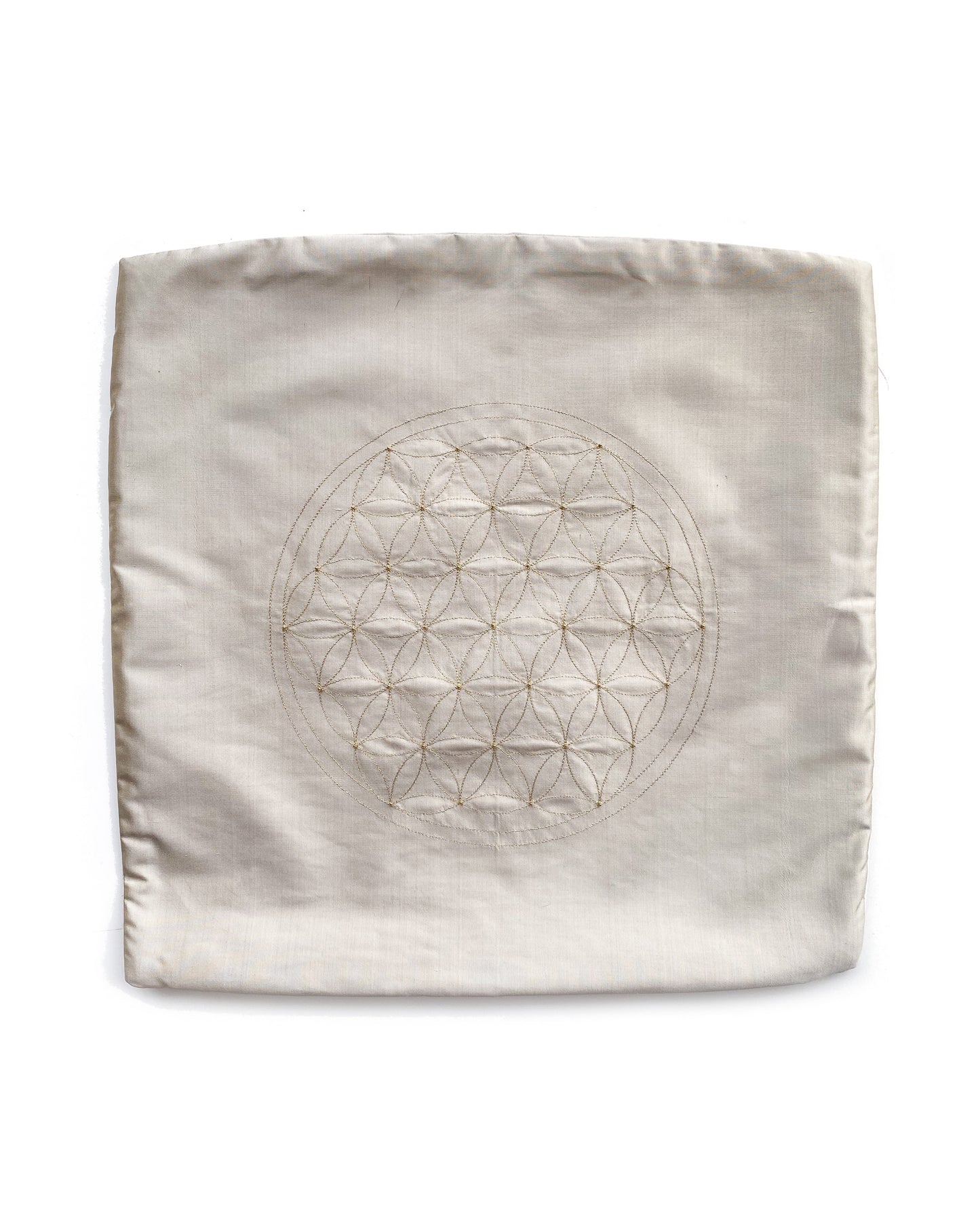 Silk & Velvet Sacred Geometry Pillow