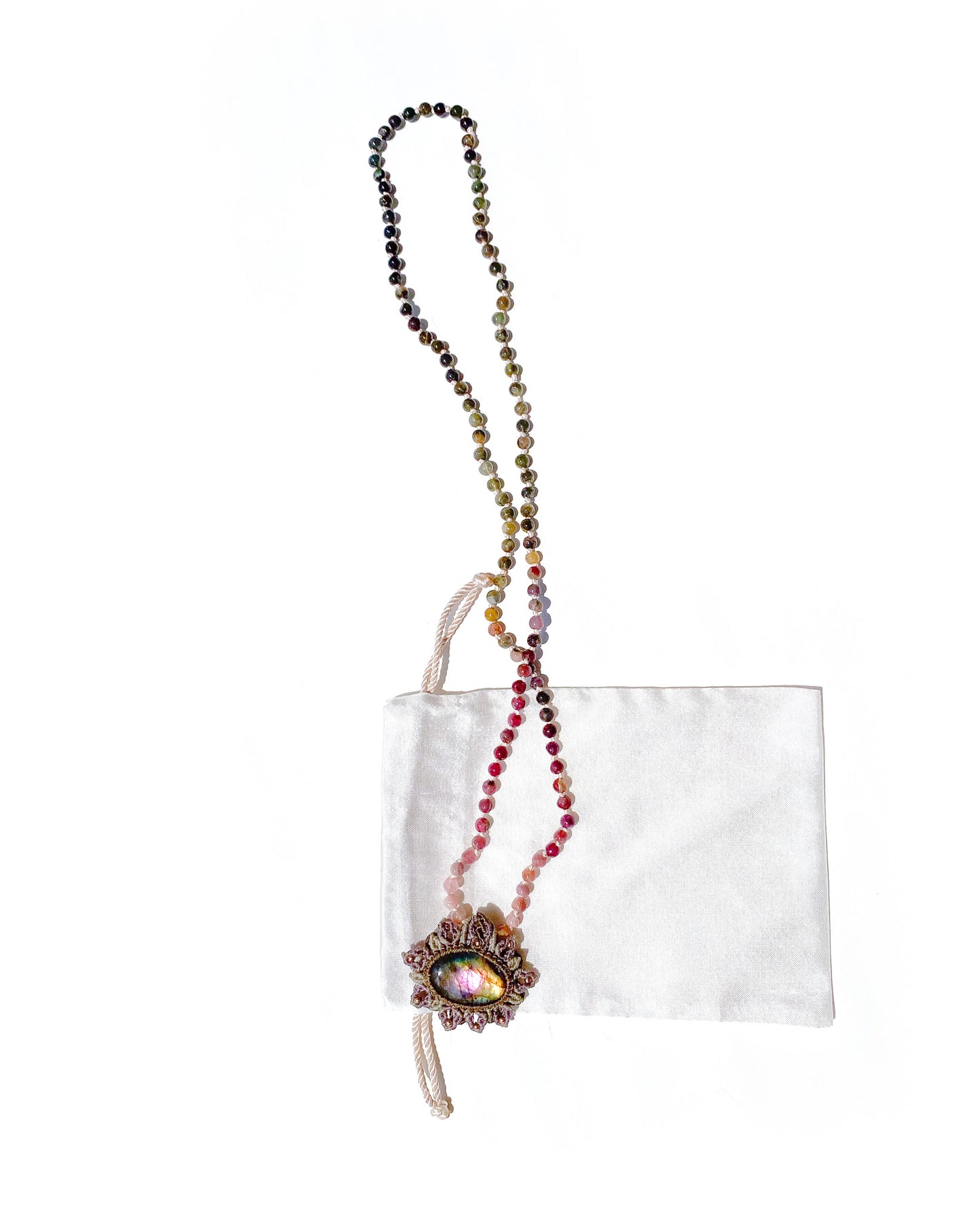 Rainbow Lotus 108 Meditation Mala