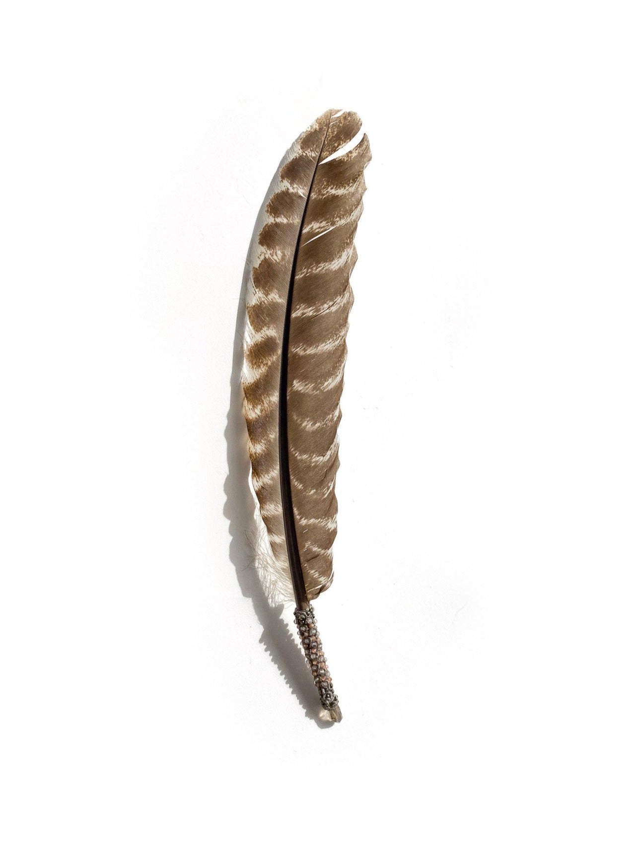 Ceremonial Feather Gold Key