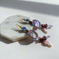 Rainbow Key Gemstone Earrings