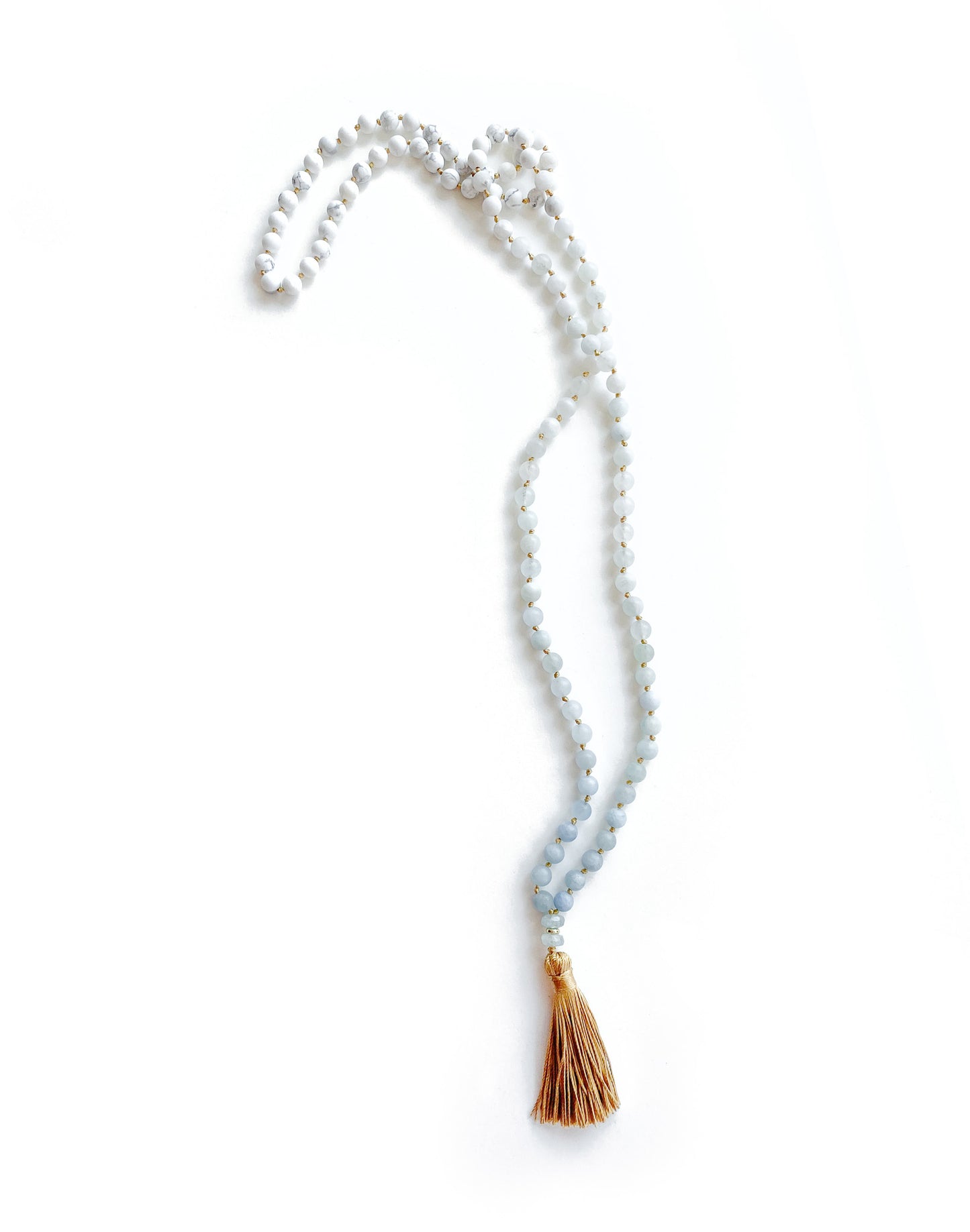 Aqua 108 Meditation Mala