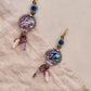 Rainbow Key Gemstone Earrings