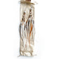 Feather Earrings with handmade silk bag: Craftsmanship showcased in every detail, a masterpiece of love and intention.