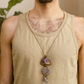 Star Key Knotted Amulet